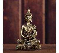 Decorazioni for figurine di Buddha - Fermacarte Statua di Buddha retrò Natura Arenaria Thailandia Scultura di Buddha Fengshui Figurine Meditaton Mini Yoga Decorazioni for la casa Regalo Ornamento Scul