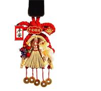 Decorazioni for il Capodanno dell'anno del cavallo 2026 - Piccolo ciondolo a forma di scopa for la decorazione da appendere alla maniglia della porta d'ingresso del festival di primavera(Color6)