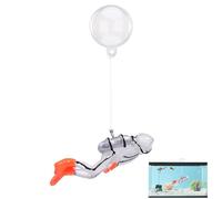 Decorazioni galleggianti per acquari, Glow-in-The-Dark Fish Serbatoio subacqueo accessorio per acquari di acqua salata, giocattolo per layout di scene marine, ornamenti, tavolo in miniatura