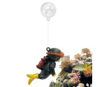 Decorazioni galleggianti per acquario, piccola decorazione per acquario subacqueo, , giocattolo galleggiante a forma di pesce Betta, accessorio per osservare il grasso subacqueo
