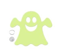 Decorazioni Ghost Halloween - Gruli appesi di Grande Dimensione, decorazione Scuro e | Spaventoso Galleggiante per Porta finestra Cortile, Ornamenti interni esterni spaventosi, exp