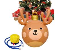 Decorazioni Gonfiabili di Natale | Decorazione gigante di Natale in PVC Impermeabile | Decorazioni Gonfiabili Per Le Feste Invernali - per il cortile l'albero il portico il prato all'aperto il