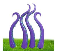 Decorazioni gonfiabili per Tentacoli di Octopus - PVC impermeabile Decorazione a tema gonfiabile per feste,Forniture decorative per terrore per esterni Giardino Prato Patio Porta Finestra