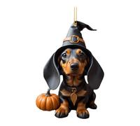 Decorazioni Halloween Bassotti,Adesivo Auto 2D Specchietto Retrovisore | Decorazione Casa Per Interni Esterni Festa Autunnale
