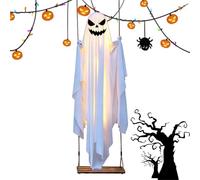Decorazioni Halloween Fantasma Illuminato A Batteria Riutilizzabile