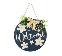 Decorazioni In Legno Per La Porta D'Ingresso Primaverile; Targhe Di Benvenuto Estive Con Girasoli; Ghirlande Per Il Portico Della Fattoria