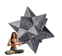 Decorazioni in per la casa, 4-5 cm, a forma di stella, decorazione da tavolo per calmare energia, lucidata, per meditazione, yoga, lettura, sonno