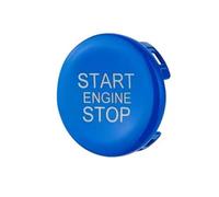 Decorazioni Interni Auto Compatibile Con Alfa Per Romeo Per Giulia Per Stelvio 2017 2018 2019 Copertura Pulsante Interruttore Avvio Arresto Motore Auto ABS(Blue)