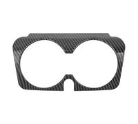 Decorazioni Interni Auto Compatibile Con Benz Per C Per E Per GLC Per W205 W213 X253 2016-2021 Cornice Pannello Cambio Portabicchieri Auto Rifinitura Copertura(Black1)