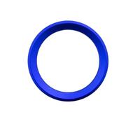 Decorazioni Interni Auto Compatibile Con BMW Per M3 M5 E36 E46 E60 E90 E92 X1 F48 X3 X5 X6 Adesivo Cerchio Volante Auto Decorazione Interni(Blue)