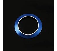 Decorazioni Interni Auto Compatibile Con Chevy Per Cruze Per Malibu Per Excelle GT 2009-2013 4 Colori Adesivi Decorazione Accendisigari Rifinitura(Blue)