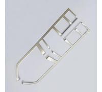 Decorazioni Interni Auto Compatibile Con Porsche Per Panamera 2010-2016 Strisce Decorative Pannello Leva Cambio Console Centrale Interno In Lega Di Alluminio