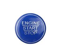 Decorazioni Interni Auto Compatibile Con Toyota Per Camry Per Corolla Pulsante Avvio Arresto Motore Adesivo Cappuccio Copertura Adesivo Accessori Auto(Blue)
