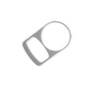 Decorazioni Interni Auto Per Q3 2012 2013 2014 2015 2016 2017 2018 Interruttore Luce Console Auto Pulsante Di Controllo Cornice Decorazione Rivestimento Adesivo Faro(Silver)