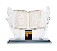 Decorazioni Islamiche Piccoli Ornamenti D'argento Per Il Ripiano Kaaba Orologio Azan Ramadan Decorazioni Per La Casa Eid Cesto Artigianato Musulmano Modello Di Edificio Auto Arredamento 19 0×17 0×8 0