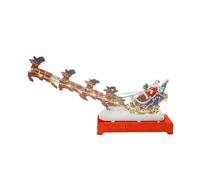 Decorazioni musicali natalizie, carillon natalizio | Ornamenti musicali con renne e Babbo Natale per Natale | Decorazioni da scrivania multifunzionali decorative a batteria, giocattoli musicali per