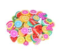 Decorazioni Nail Art per Unghie 1000 Pezzi in Argilla Polimerica | Manicure Fai e Uso Professionale, Motivo Frutta Colorato, Accessori Decorativi Femminili