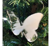 Decorazioni Natalizie A Forma Di Farfalla - Confezione Da 10 X 7Cm - Vari Colori