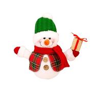 Decorazioni natalizie a forma di pupazzo di neve | Statuetta ornamentale da parte della padrona con luce - Decorazioni natalizie per la casa - per cappotto caminetto festa inverno casa