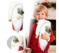 Decorazioni Natalizie Casa Decorazioni natalizie, ornamenti, bambole, bambola gnomo senza volto con cappello floscio e festosa per le festività