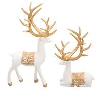 Decorazioni Natalizie Con Renne Arredamento Del Cervo Per Le Vacanze