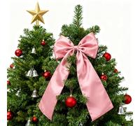 Decorazioni natalizie da appendere eleganti ornamenti a fiocco da appendere decorativi per casa parete porta finestra festa festival evento celebrazione