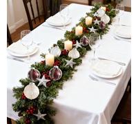 Decorazioni natalizie da appendere, infrangibili, festive, per feste di Natale, per interni ed esterni
