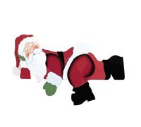 Decorazioni Natalizie Da Recinto Babbo Natale - Decorazioni Natalizie Oltre La Recinzione | Decorazione Resistente Sbiadimento E Impermeabile | Per Giardino Cortile Viale Ingresso Prato Passaggio Carr