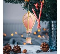 Decorazioni Natalizie,Decorazione Natalizia a Forma di Mongolfiera,Ciondolo Charm Per Festival | per la Casa le Feste il Portico la Finestra la Porta d'Ingresso l'Albero di Natale il l'Esterno
