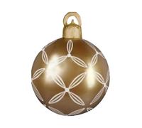 Decorazioni natalizie gonfiabili - Oversized Festive Spheres, struttura in PVC resistente, decorazione luminosa stagionale, palline decorative per esterni, ideali per giardini, patios invernali per