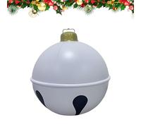 Decorazioni Natalizie Gonfiabili,Palline Gonfiati Grandi 60 Cm In Pvc - Inflatable per Esterni - Per Esterni Inverno Giardino Portico Display Festivo Natale