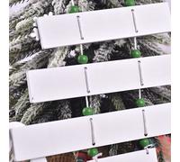 Decorazioni natalizie in legno a forma di albero di Natale - Compatibili con le decorazioni per feste in casa