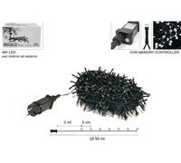 Decorazioni Natalizie Luci Minilucciole da Esterno 480 Led Bianchi