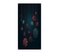 Decorazioni natalizie modello coperture porta d'ingresso banner porta di benvenuto grande sfondo divertente banner decorazioni per appendere interni ed esterni e buoni regali di primavera per gli
