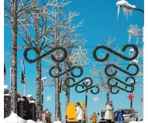 Decorazioni Natalizie OO (1:76) / HO (1:87) Busch 1061