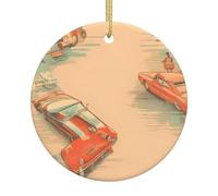 Decorazioni natalizie per auto, ornamenti per albero di Natale, regali per mamma, regali di Natale, idea regalo unica, perfetti per feste di vacanza, albero, finestra, decorazione da parete