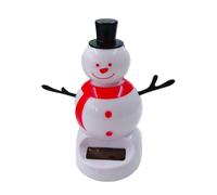 Decorazioni natalizie per cruscotto 'auto, Giocattolo con testa scuotente ad energia solare di Natale, Decorazione cruscotto solare natalizia, giocattolo per auto oscillante per la decorazione