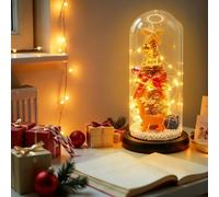 Decorazioni natalizie per interni, illuminano la decorazione natalizia, luci a LED a forma di renna da 21,5 cm, luce decorativa utilizzata per la decorazione della casa, tavola di Natale, festa di
