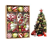 Decorazioni natalizie per la casa, 50 pezzi | Picchetti e spray natalizi per ufficio, camera da letto, feste, proprietari di casa, decoratori, inquilini, casa
