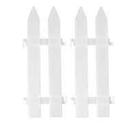 Decorazioni Natalizie Per la Casa Interno White Belt Inch Fenceside Decorativo Mini 4, 6 X 12 Frame Tree Picket Christmas Fence Plastic Home