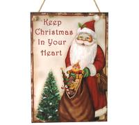 Decorazioni Natalizie Per Porta Da Appendere Merry Christmas