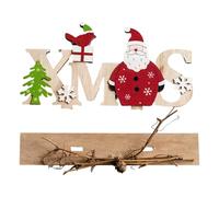 Decorazioni Natalizie Per Tavolo | Centrotavola Babbo Natale E Pupazzo Di Neve,Cartello In Legno Decorazione Natalizia Per La Casa - Per Cucina Camera Da Letto Vacanze Inverno Bagno Ufficio Collega Fa