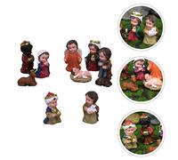 Decorazioni Natalizie Presepe Statuine Presepio Ornamento Natalizio Per