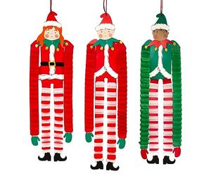 Decorazioni natalizie riutilizzabili di alta qualità per bambini | Aggiungi un po 'di allegria natalizia a qualsiasi casa, camera da letto o classe. Il prodotto e la confezione sono realizzati in 100%