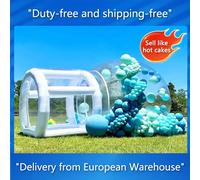 Decorazioni natalizie Tenda a cupola Lussuosa tenda gonfiabile a bolle Lodge Festa in affitto Tenda ad aria Palloncino a bolle Casa matrimonio / festa