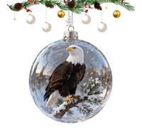 Decorazioni natalizie trasparenti per feste, decorazioni natalizie, decorazioni natalizie, decorazioni natalizie, decorazioni natalizie a forma di pallina di Natale, decorazioni da parete e camino