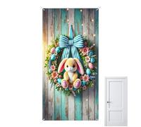 Decorazioni Pasquali - Striscioni Pasquali 35x70 Pollici, Decorazioni Per La Casa, Simpatico Sfondo Impermeabile, Cartello Per Porta D'ingresso Striscione Buona Pasqua Per Ufficio Aula Fattoria