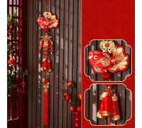 Decorazioni pendenti per il capodanno cinese, ciondoli per la celebrazione,