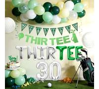 Decorazioni per 30° compleanno lui golf 30° compleanno palloncini uomo trenta banner torta topper 30 palloncini numero consente forniture per feste bomboniere