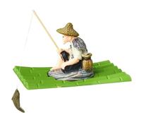 Decorazioni per acquari in PVC, decorazione per acquario da pesca, realistica, statuetta decorativa per acquari Betta | figurina creativa per acquari | per hobbisti custodi principianti casa ufficio